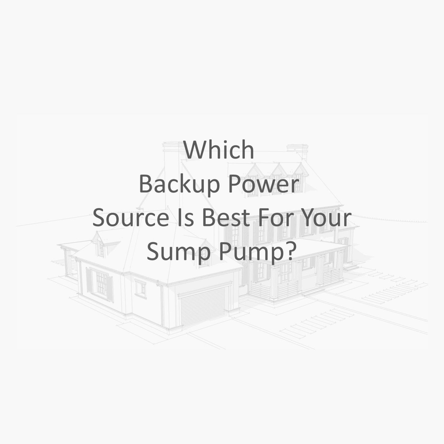 Heavy-Duty Backup Power for 120V Sump Pumps Engineered for extreme storms and 1–3 day outages. Features a built-in 51.2V 40Ah LiFePO₄ battery for reliable, automatic sump pump operation when you need it most.